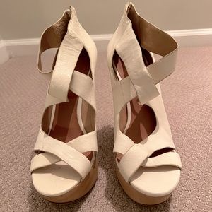 L.A.M.B platform sandal